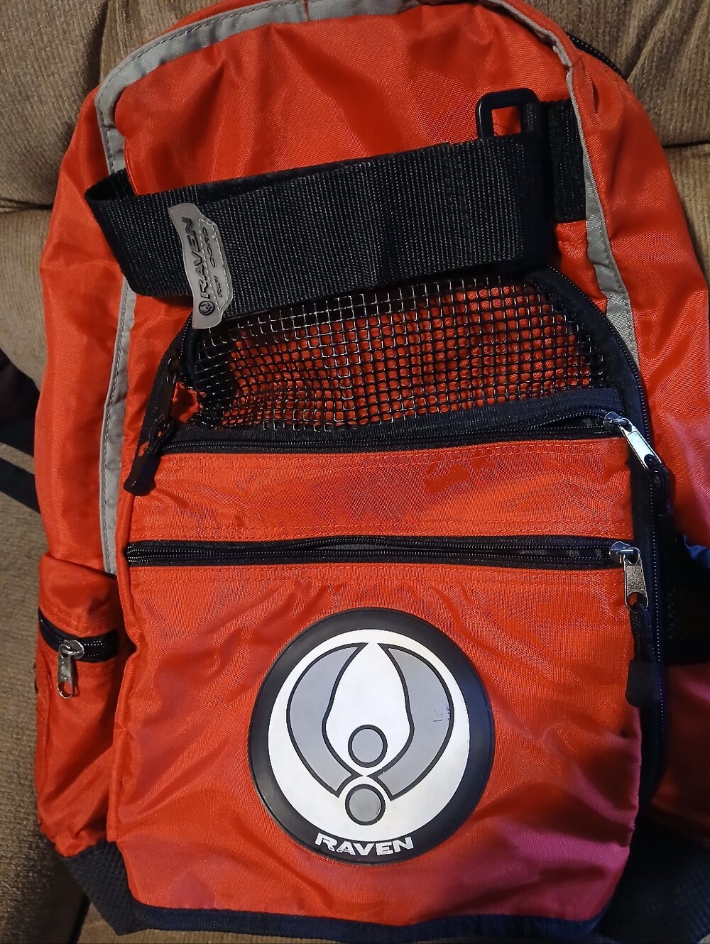 Men's Red Backpack - Raven Gear